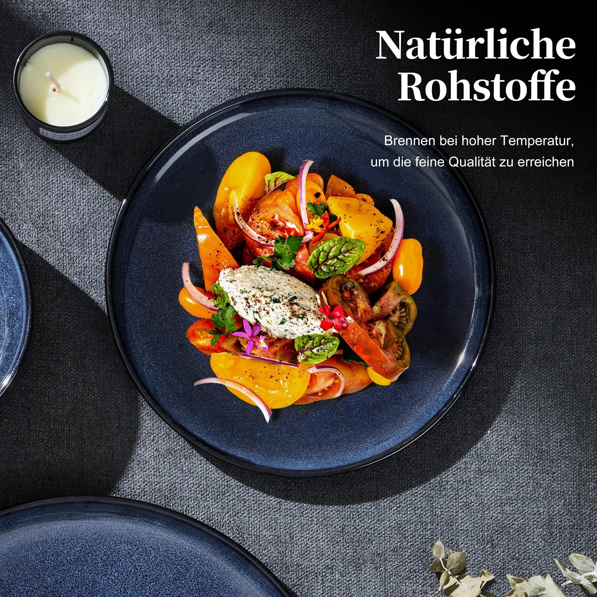 homikit-dinnerware-dessertteller-20-2cm-blau-6tlg-steinzeug image 5