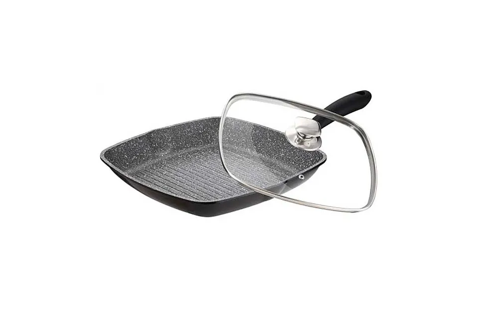 cheffinger-cf-gp28-grillpfanne-28-cm-antihaft-steak image 1