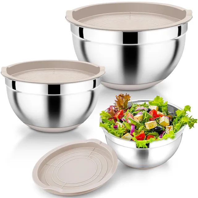 homikit-bakeware-r-hrsch-ssel-set-3tlg-edelstahl-khaki-mit-deckel image 1