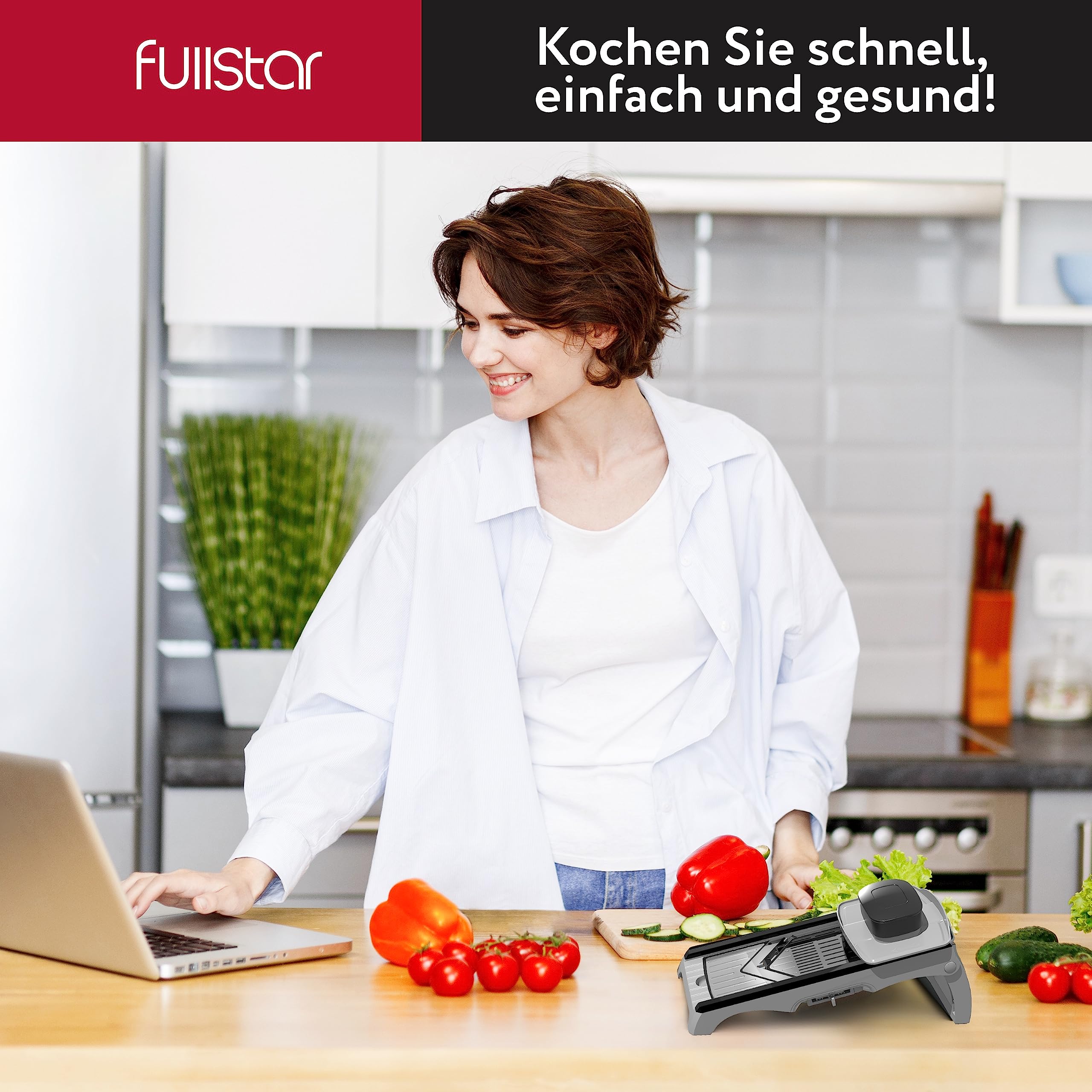 fullstar-pro-mandoline-gem-sehobel-7-in-1-edelstahl-verstellbar image 4