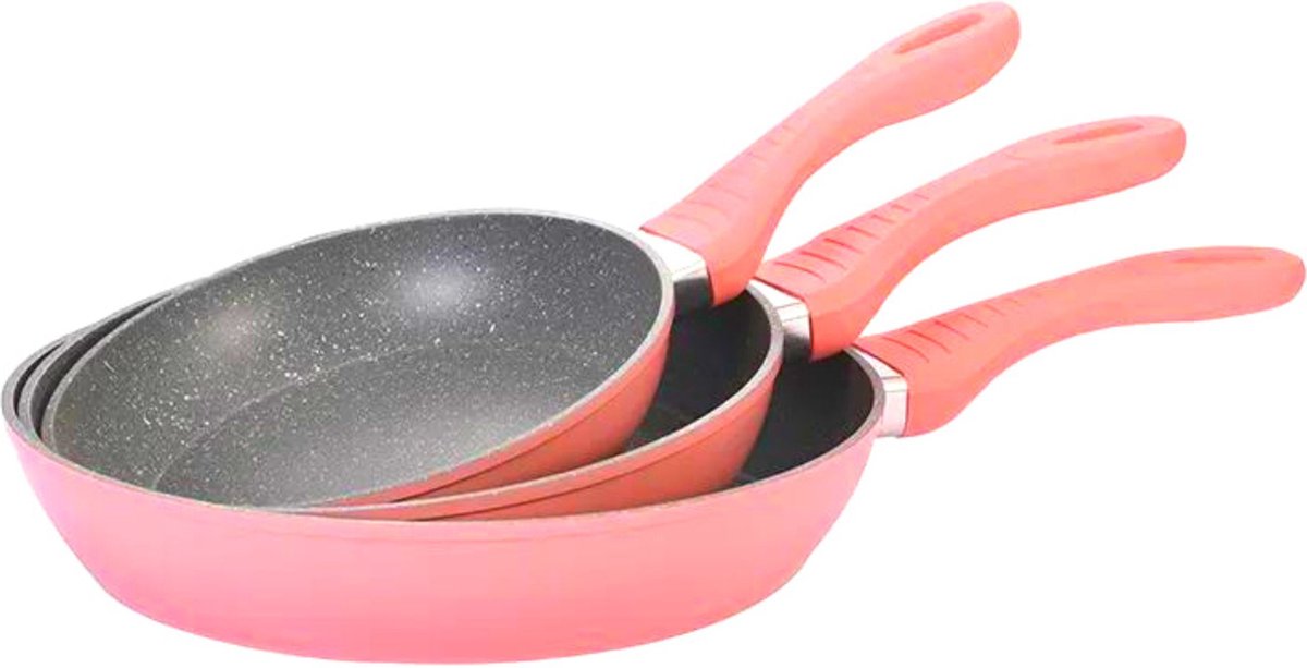 cheffinger-cookware-cf-fa03-bratpfanne-pink-antihaft image 1