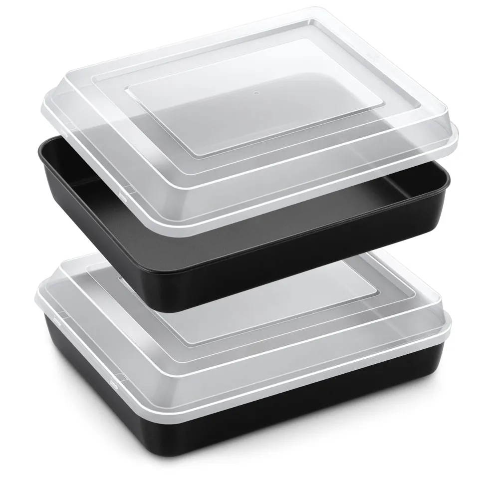 homikit-bakeware-backblech-set-31-6-cm-mit-deckel-4-tlg image 1