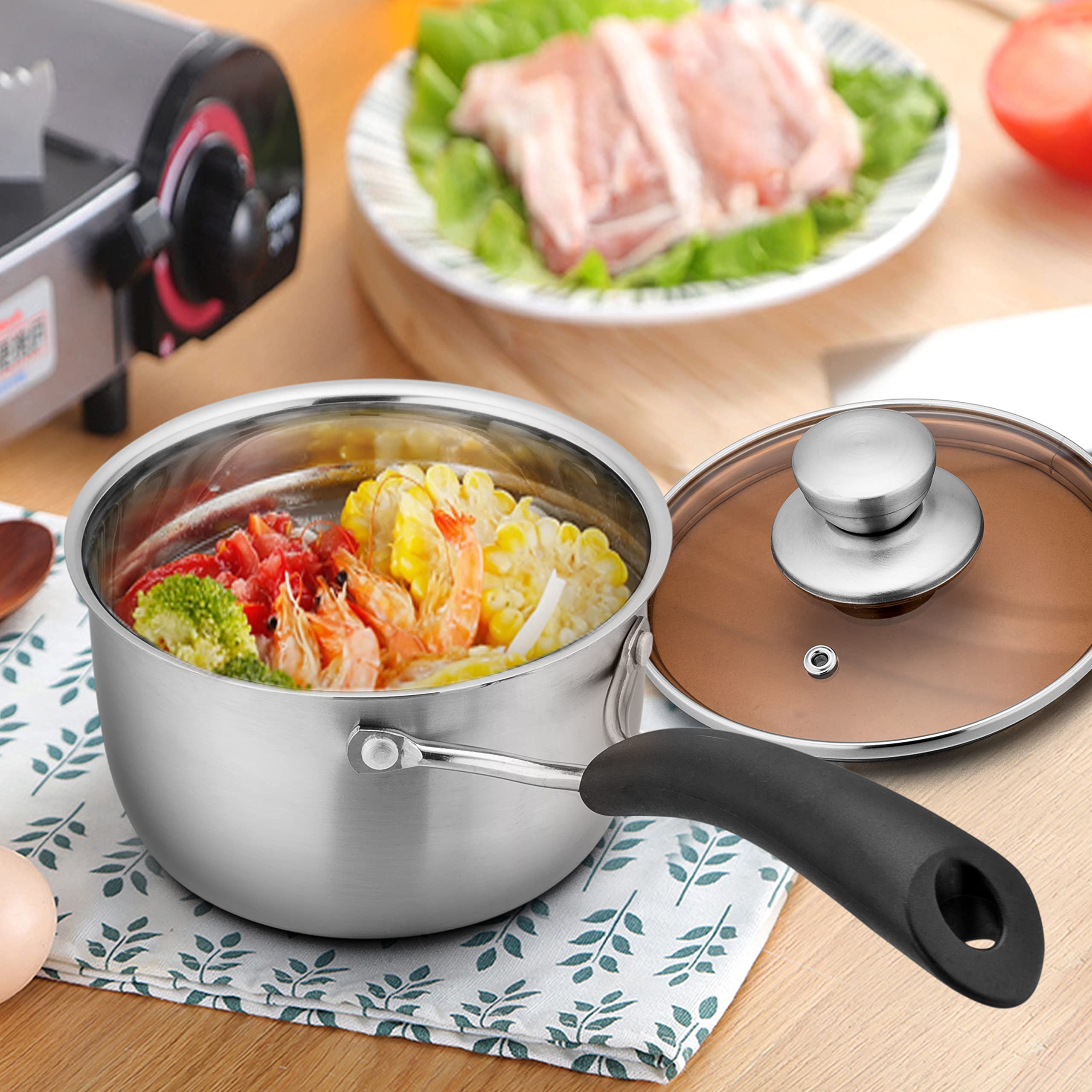 homikit-cookware-stielkasserolle-14-cm-0-9-l-mit-glasdeckel image 6