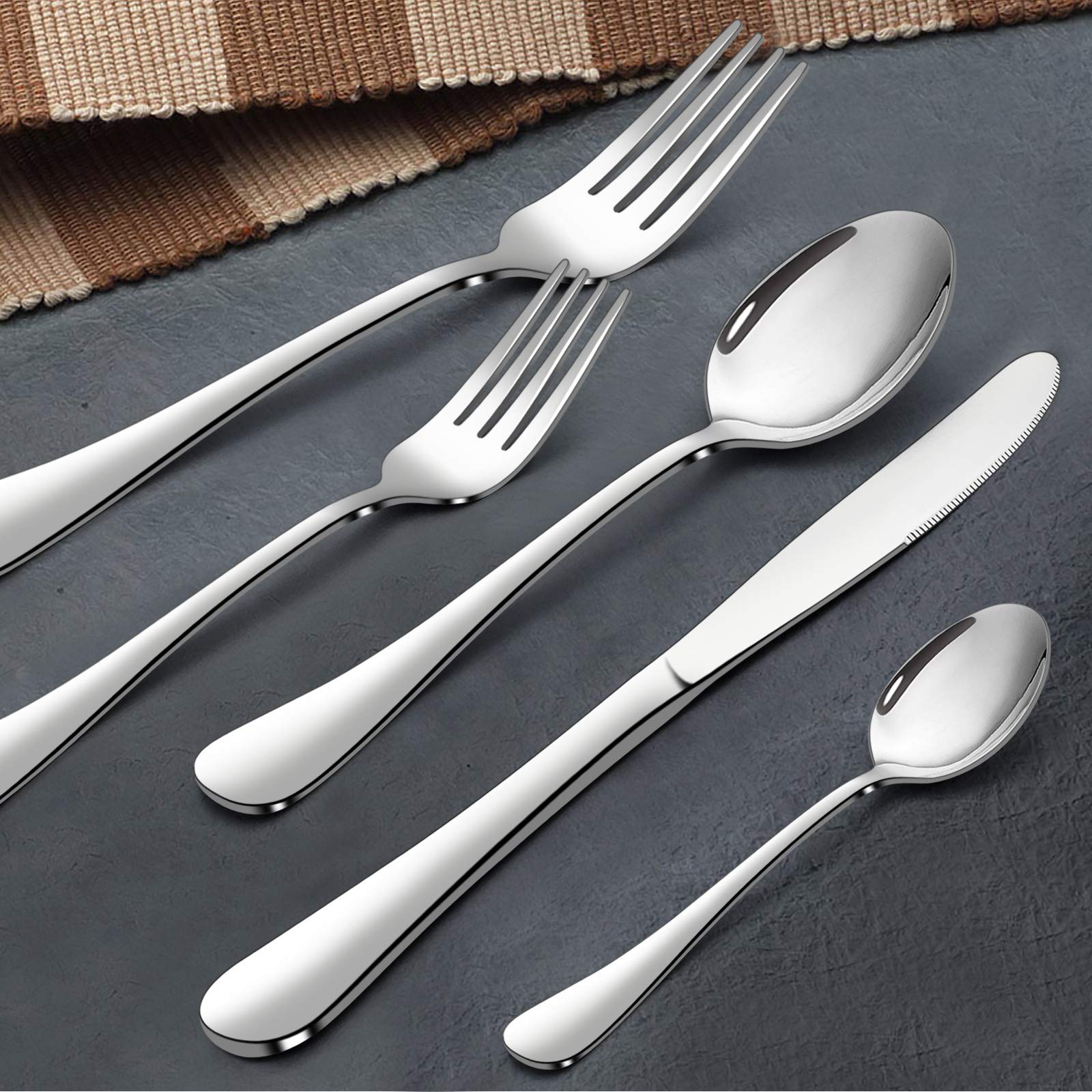 homikit-flatware-besteckset-30-tlg-runder-griff-edelstahl-6-pers image 4