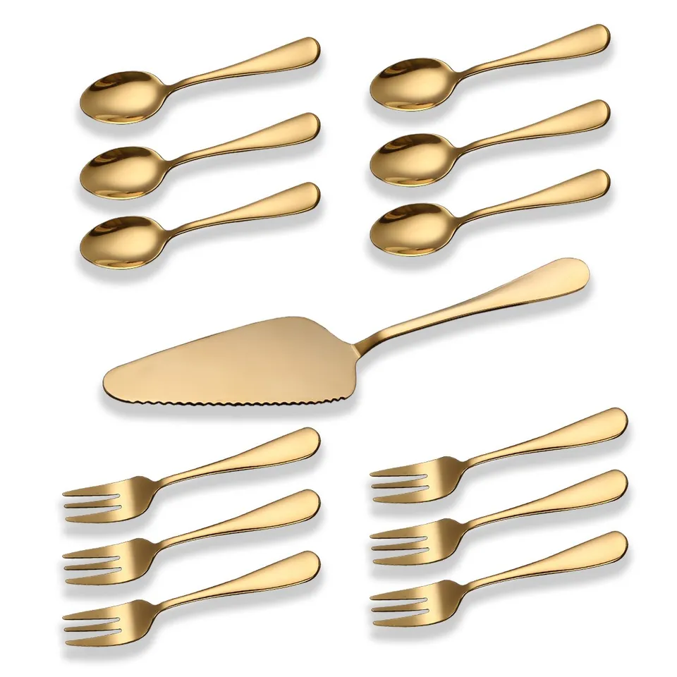 berglander-cutlery-set-torten-set-13-tlg-gold-f-r-6 image 1