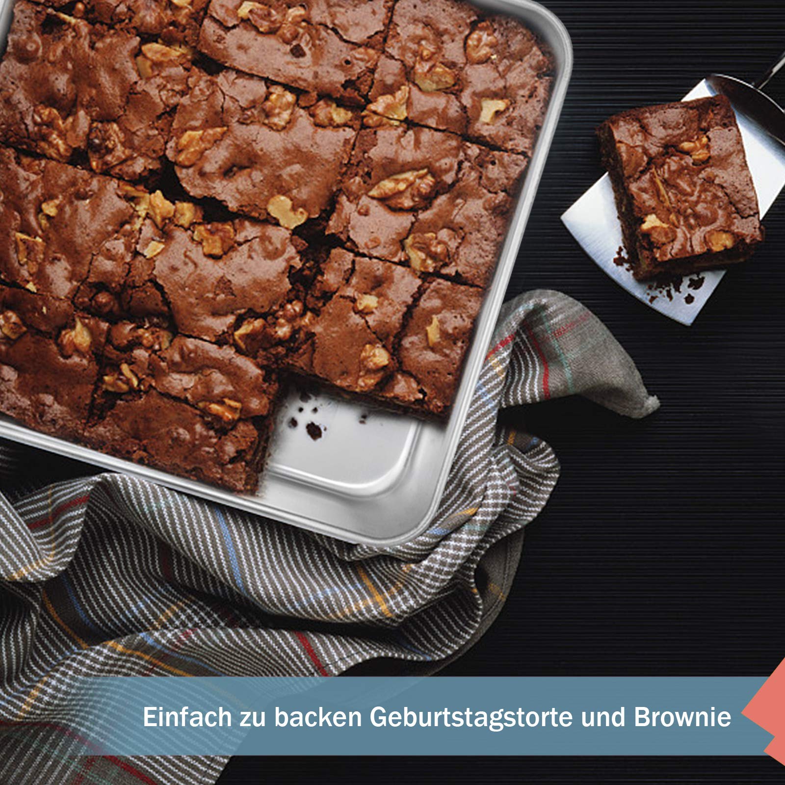 homikit-bakeware-kuchenform-21x21-backform-2er-set-edelstahl image 5