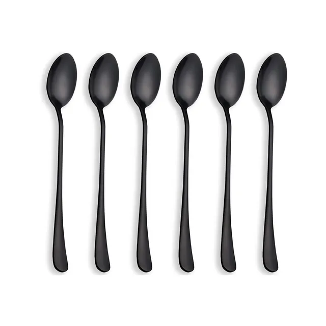 berglander-spoon-latte-l-ffel-schwarz-6er-edelstahl-lang image 1
