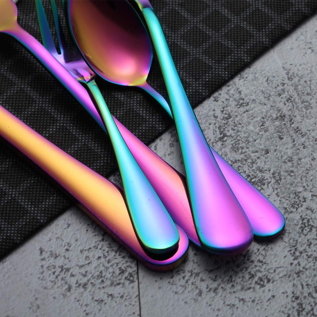 berglander-cutlery-set-besteckset-24-tlg-regenbogen-titan image 5