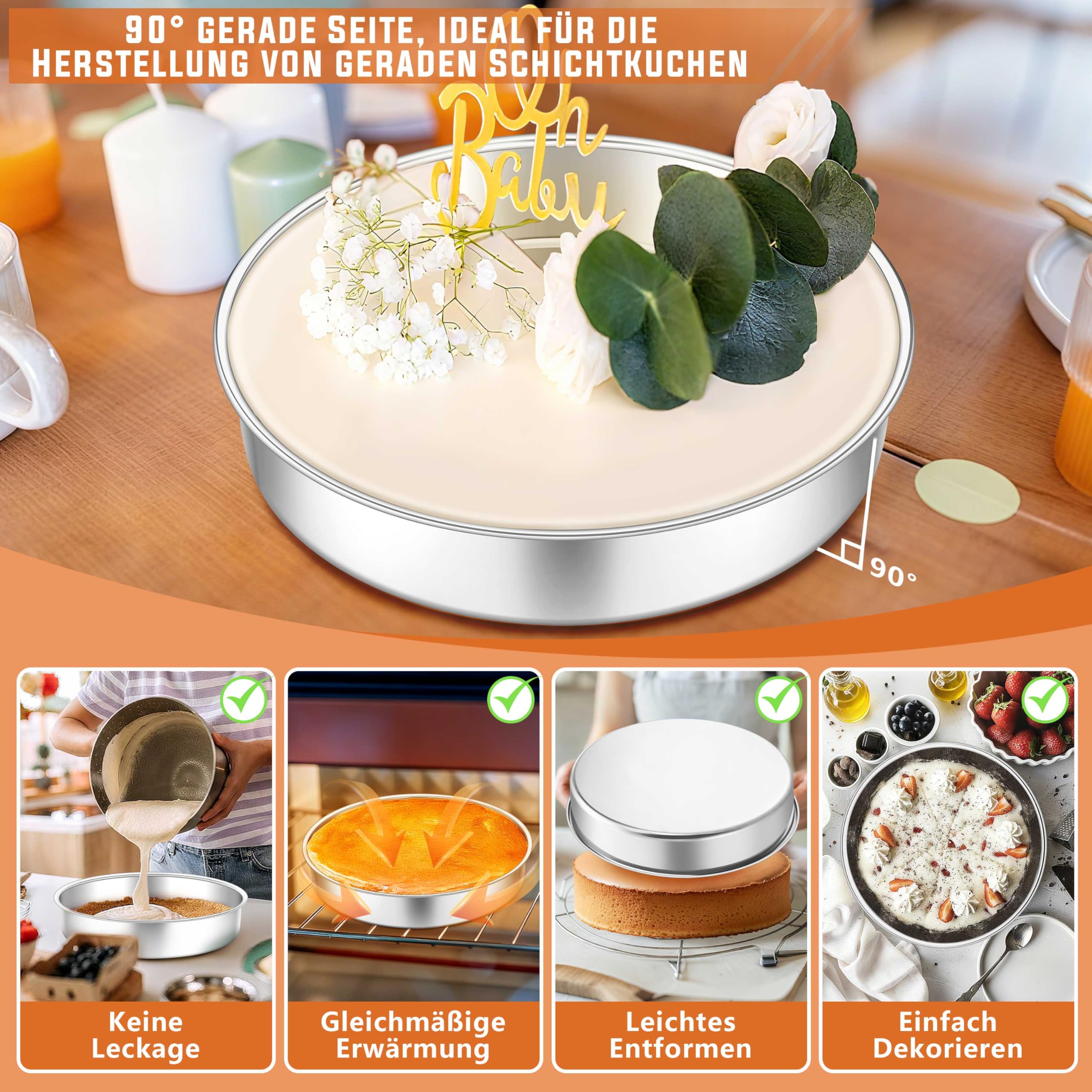 homikit-bakeware-backform-rund-28cm-edelstahl-kuchenform image 4