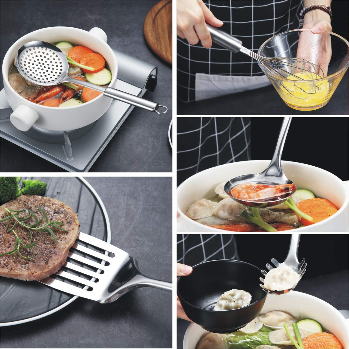 berglander-kitchen-utensils-kochset-7tlg-edelstahl-mit-st-nder image 5