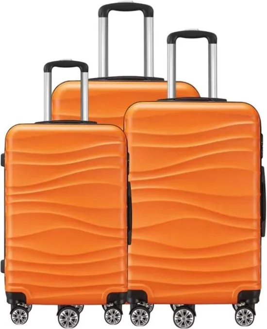cheffinger-cf-abs04-hartschalenkoffer-abs-orange image 1