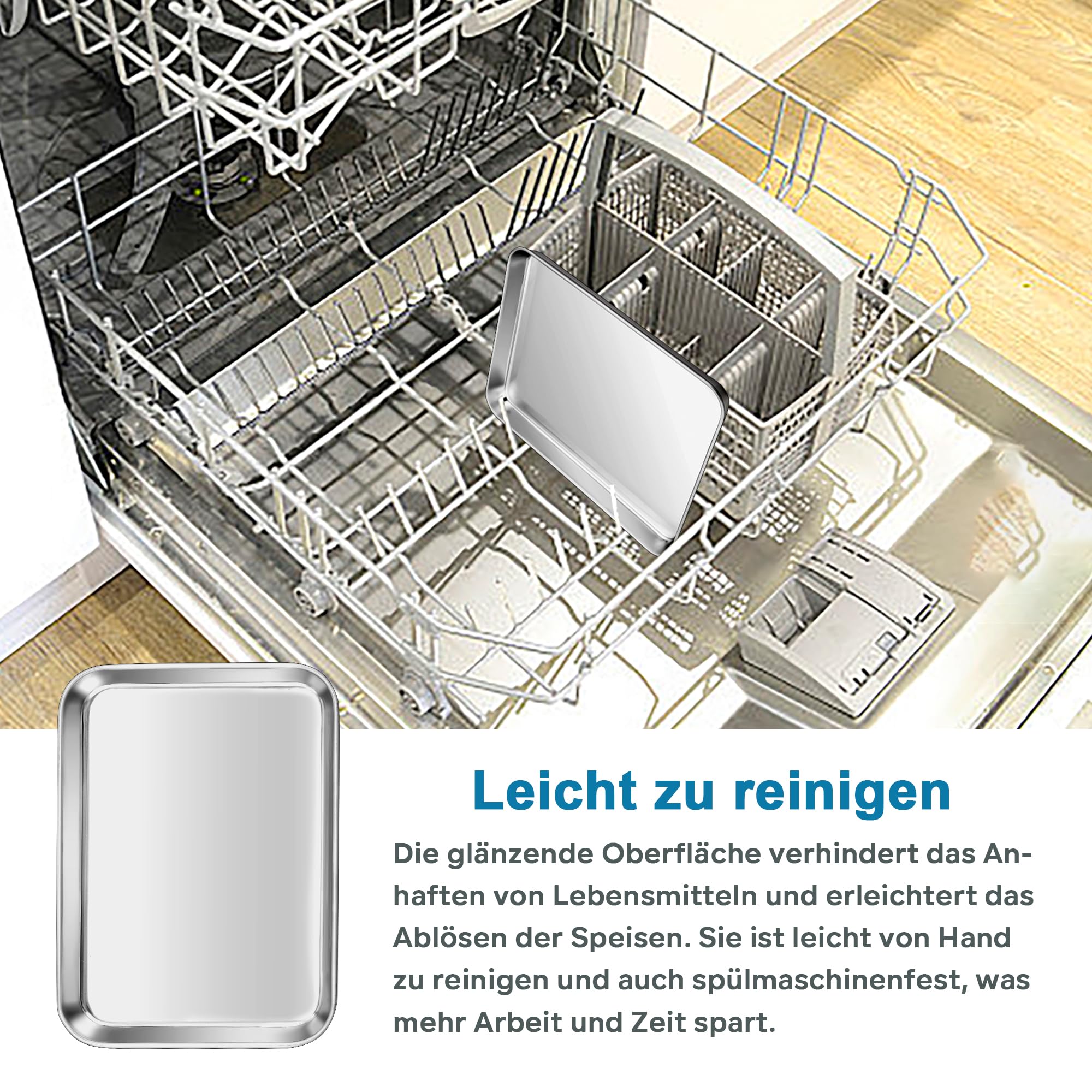 homikit-bakeware-backblech-26-5x20-5cm-edelstahl-flach image 5
