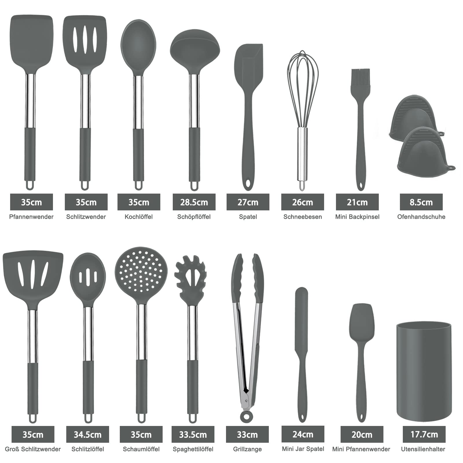 homikit-kitchen-gadgets-k-chenhelfer-set-17-teilig-grau-silikon image 2