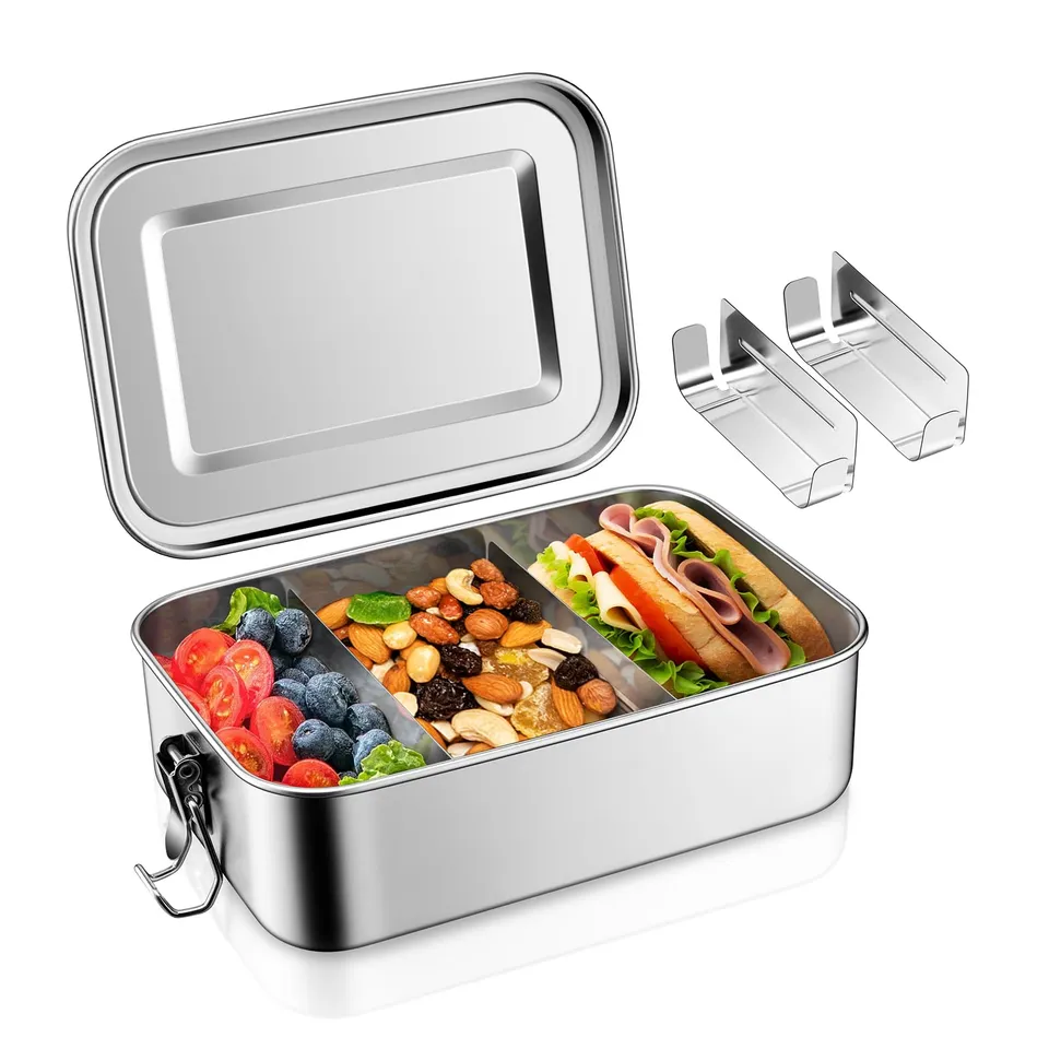homikit-kitchen-gadgets-brotdose-1400ml-edelstahl-2-f-cher image 1