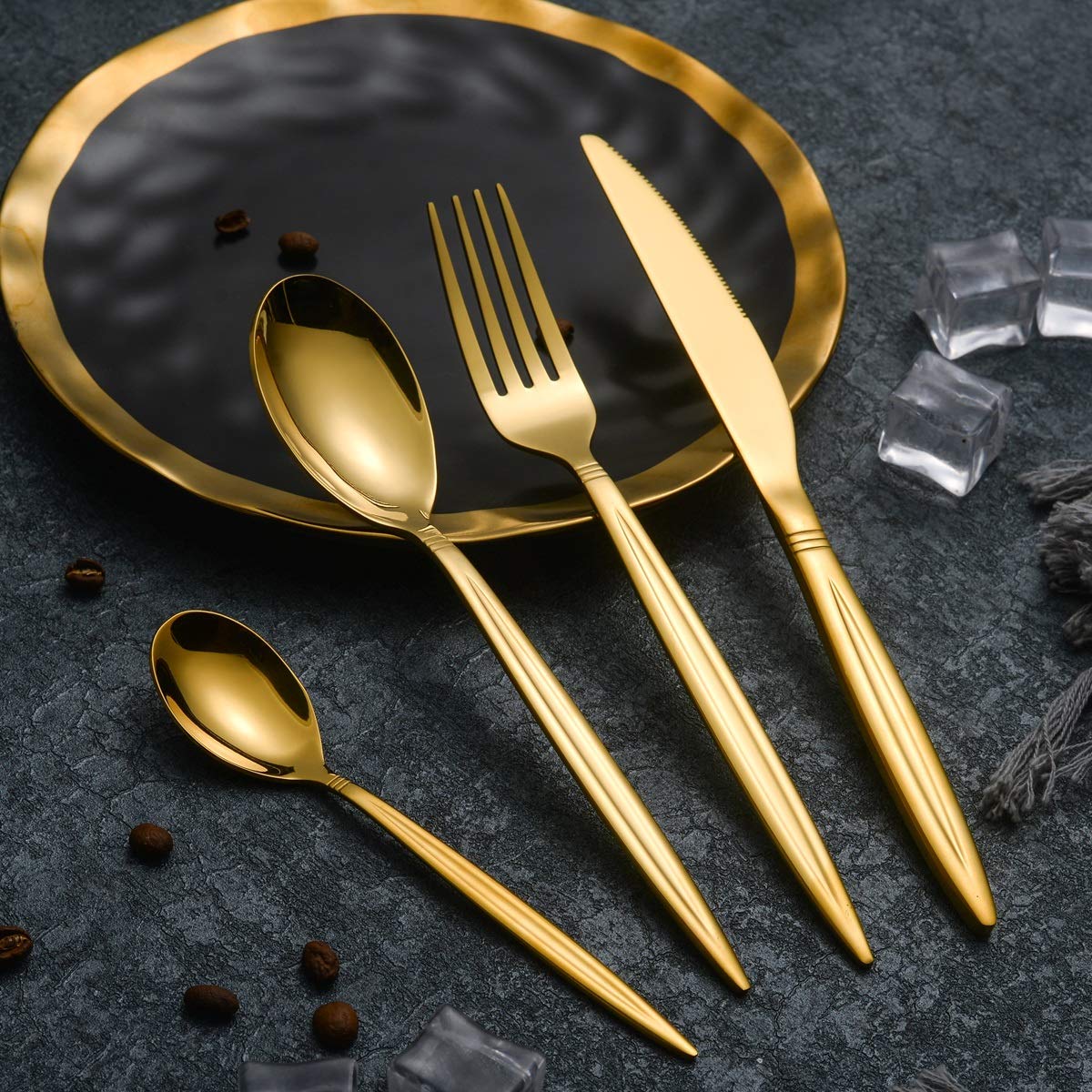 berglander-cutlery-set-besteckset-24-tlg-gold-titan image 2