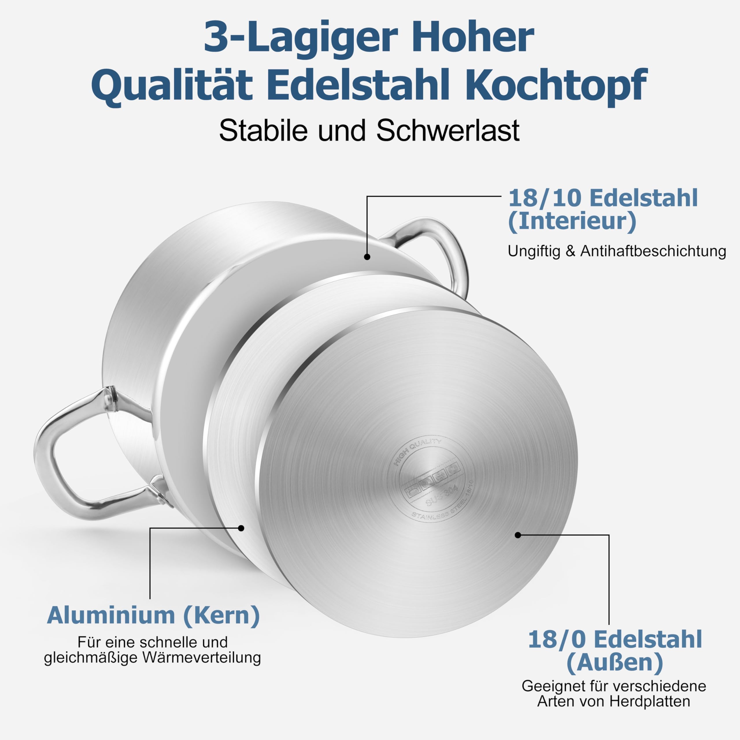 homikit-cookware-kochtopf-22cm-4-7l-edelstahl-mit-glasdeckel image 4