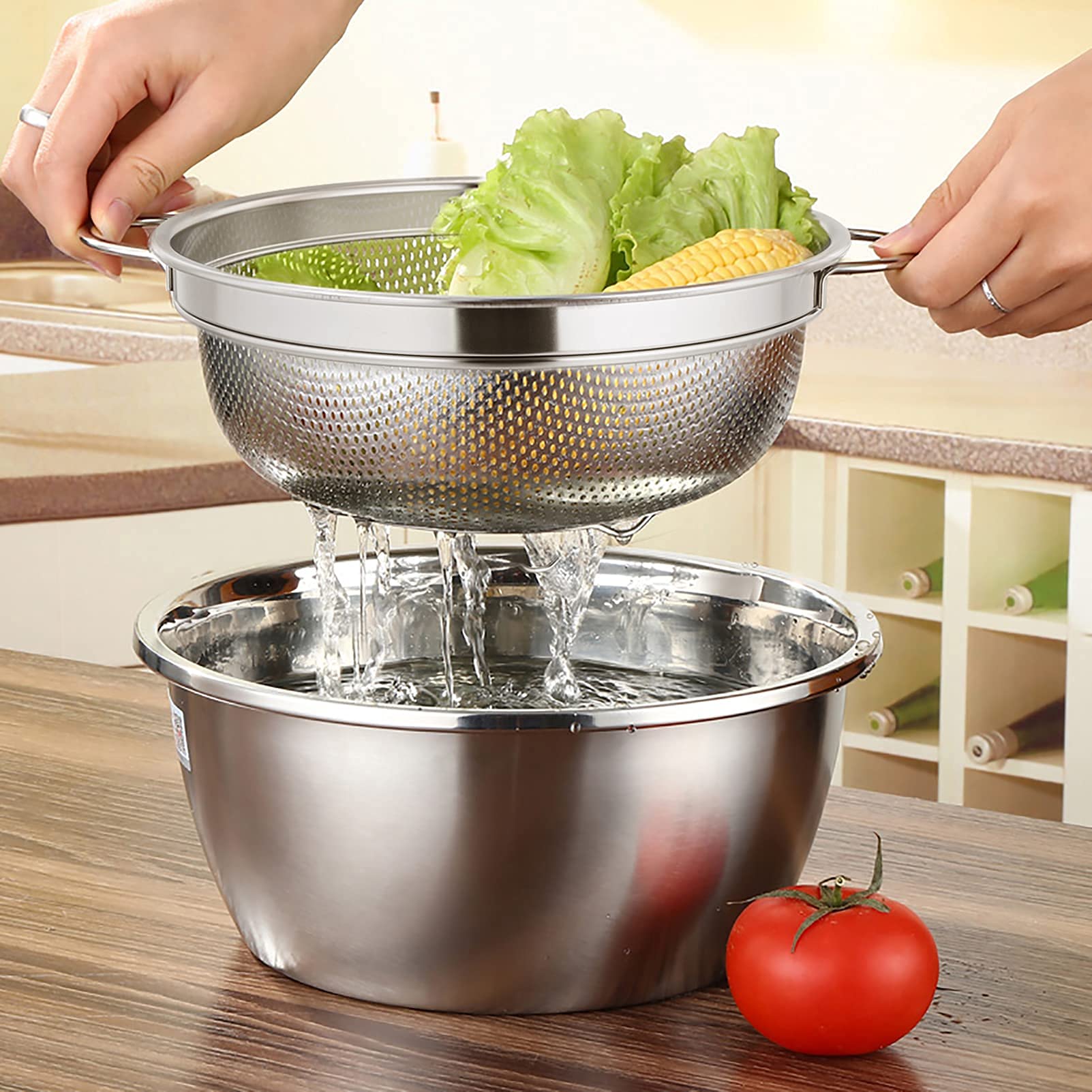 homikit-kitchen-gadgets-nudelsieb-20cm-edelstahl-abtropfsieb image 7