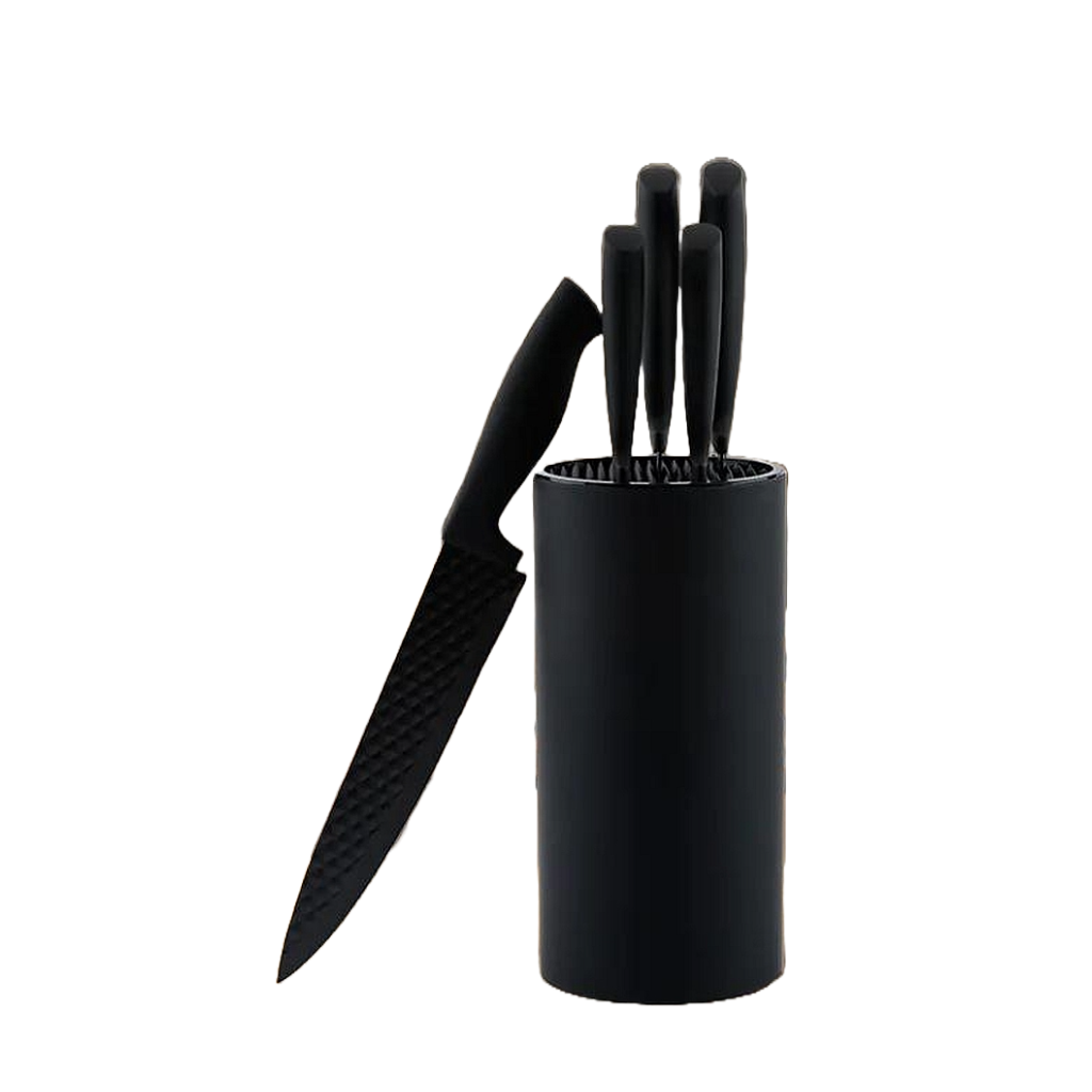 cheffinger-knives-cf-kb02-messerblock-set-edelstahl image 1