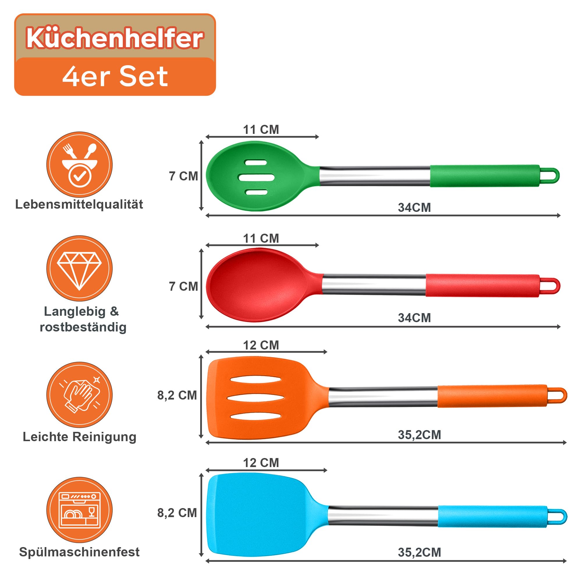 homikit-kitchen-gadgets-k-chenhelfer-4tlg-silikon-bunt image 2