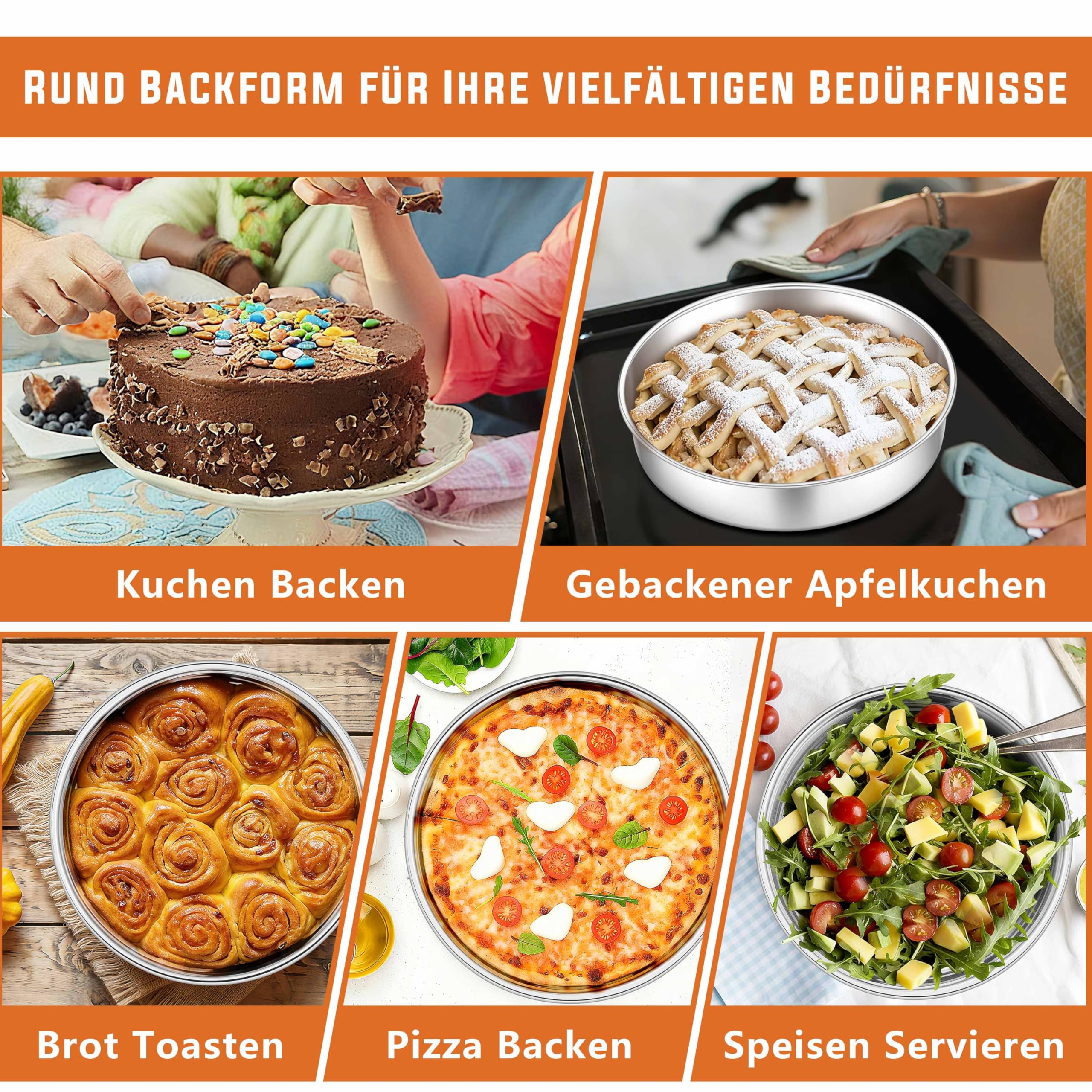 homikit-bakeware-backform-rund-28cm-edelstahl-kuchenform image 6