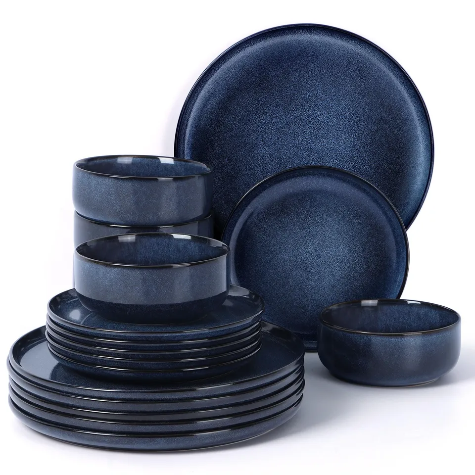 homikit-dinnerware-geschirrset-18tlg-universum-blau-steinzeug image 1