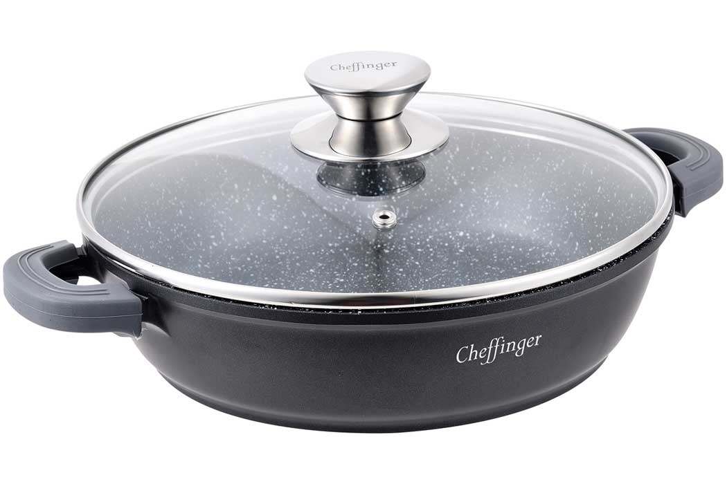 cheffinger-cf-sc32-kochtopf-32-cm-mit-deckel image 3