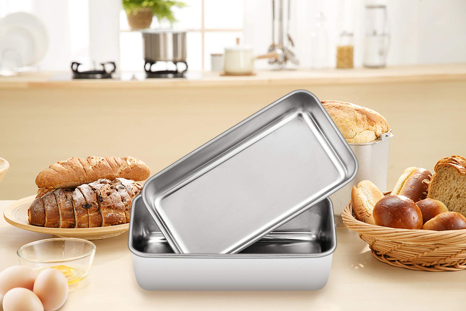 homikit-bakeware-kastenform-2er-set-23-5-cm-edelstahl image 7