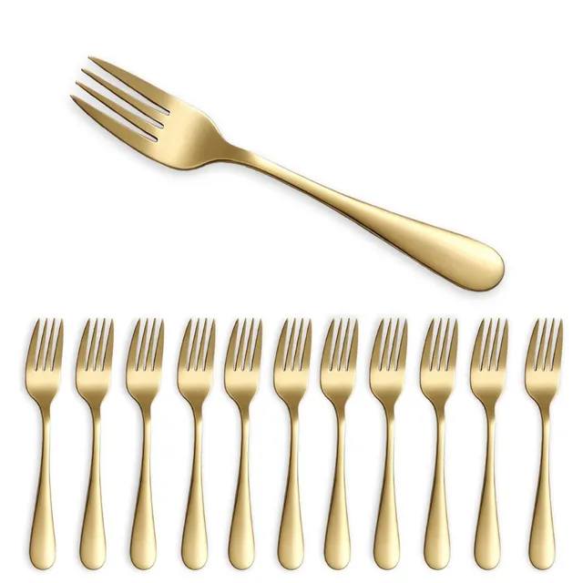 berglander-fork-dessertgabeln-set-12tlg-gold-14-cm-edelstahl image 1
