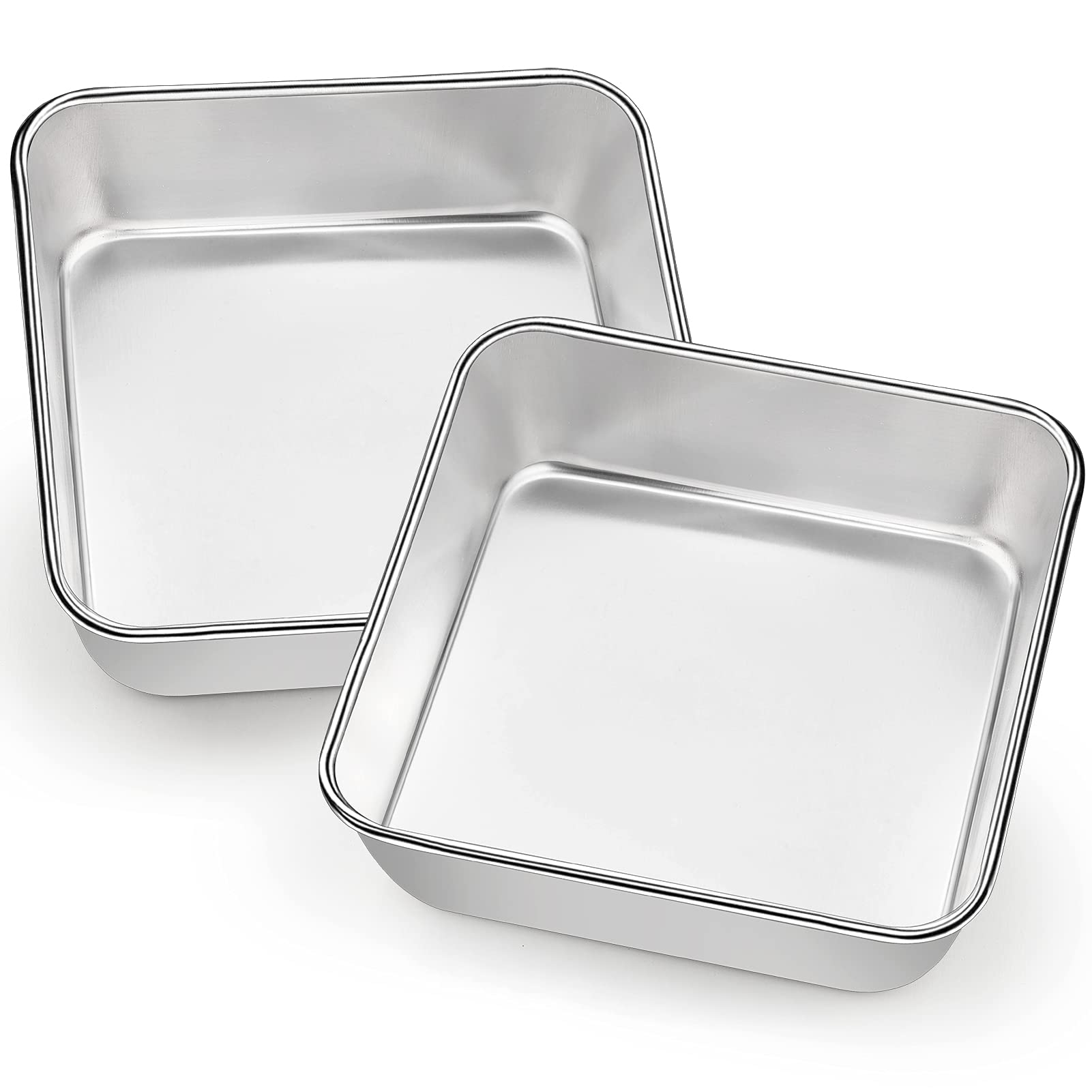 homikit-bakeware-kuchenform-edelstahl-eckig-2er-set image 1