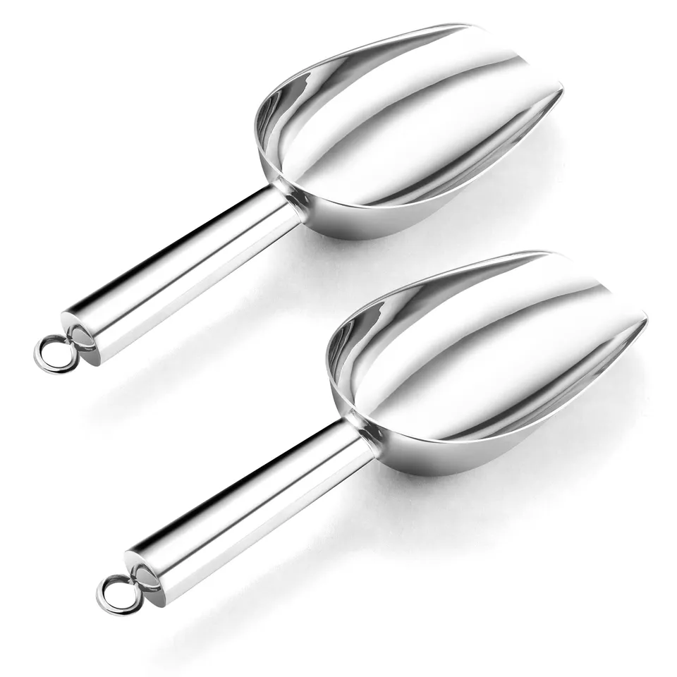 homikit-kitchen-gadgets-eisschaufel-edelstahl-2er-set-klein image 1