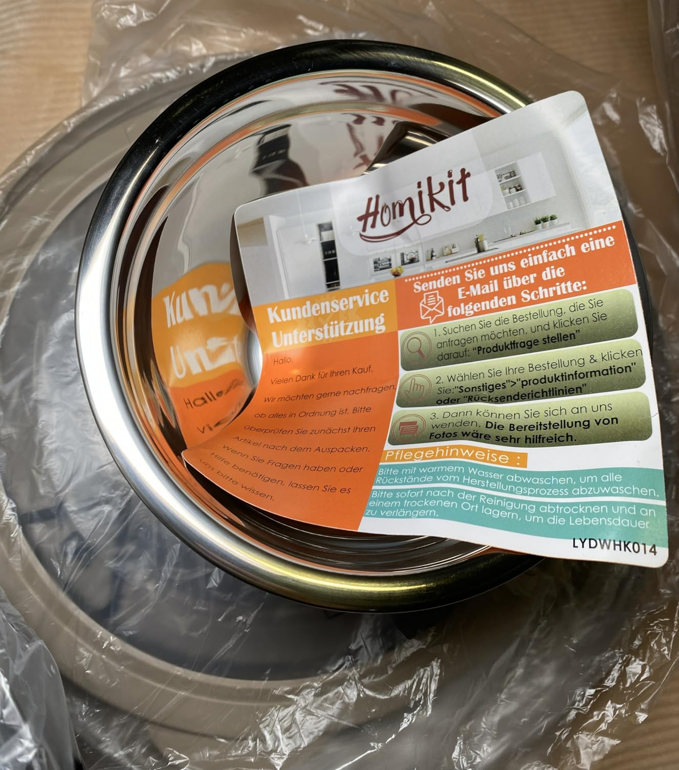 Deckel wackelt