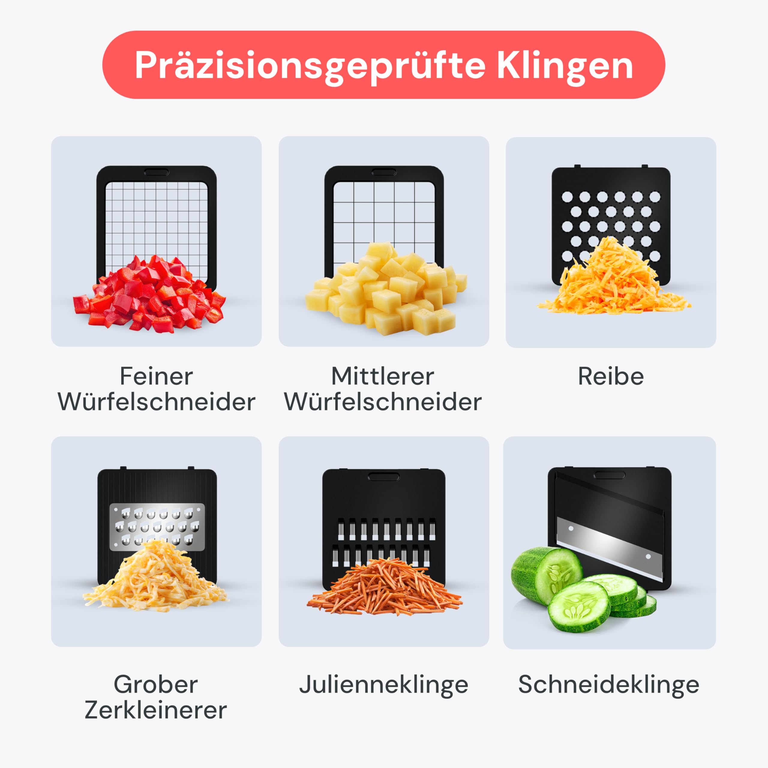 fullstar-pro-core-gem-seschneider-6-in-1-wei-mit-edelstahlklingen image 4