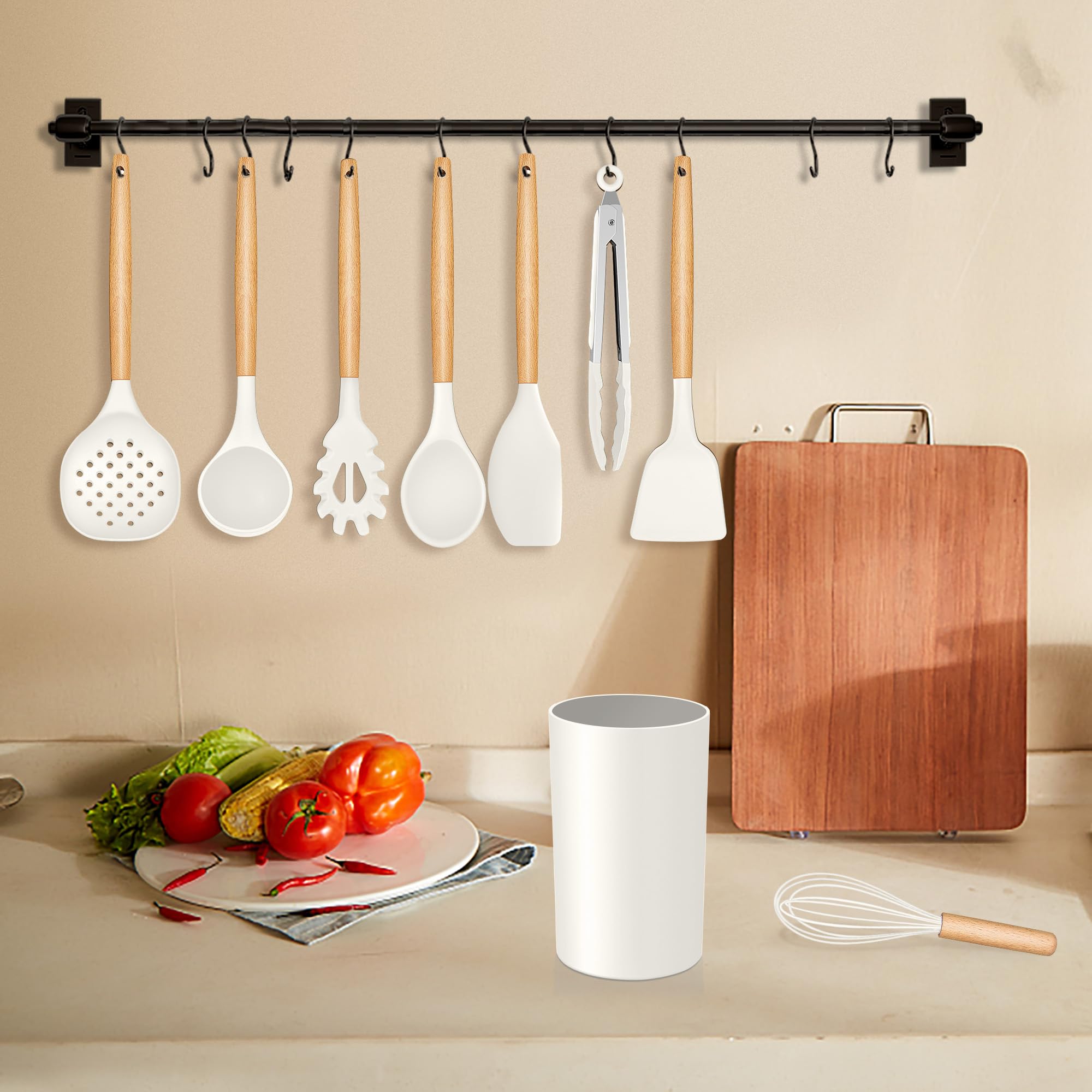 homikit-k-chenhelfer-set-silikon-9-teilig-wei-holzgriff image 7