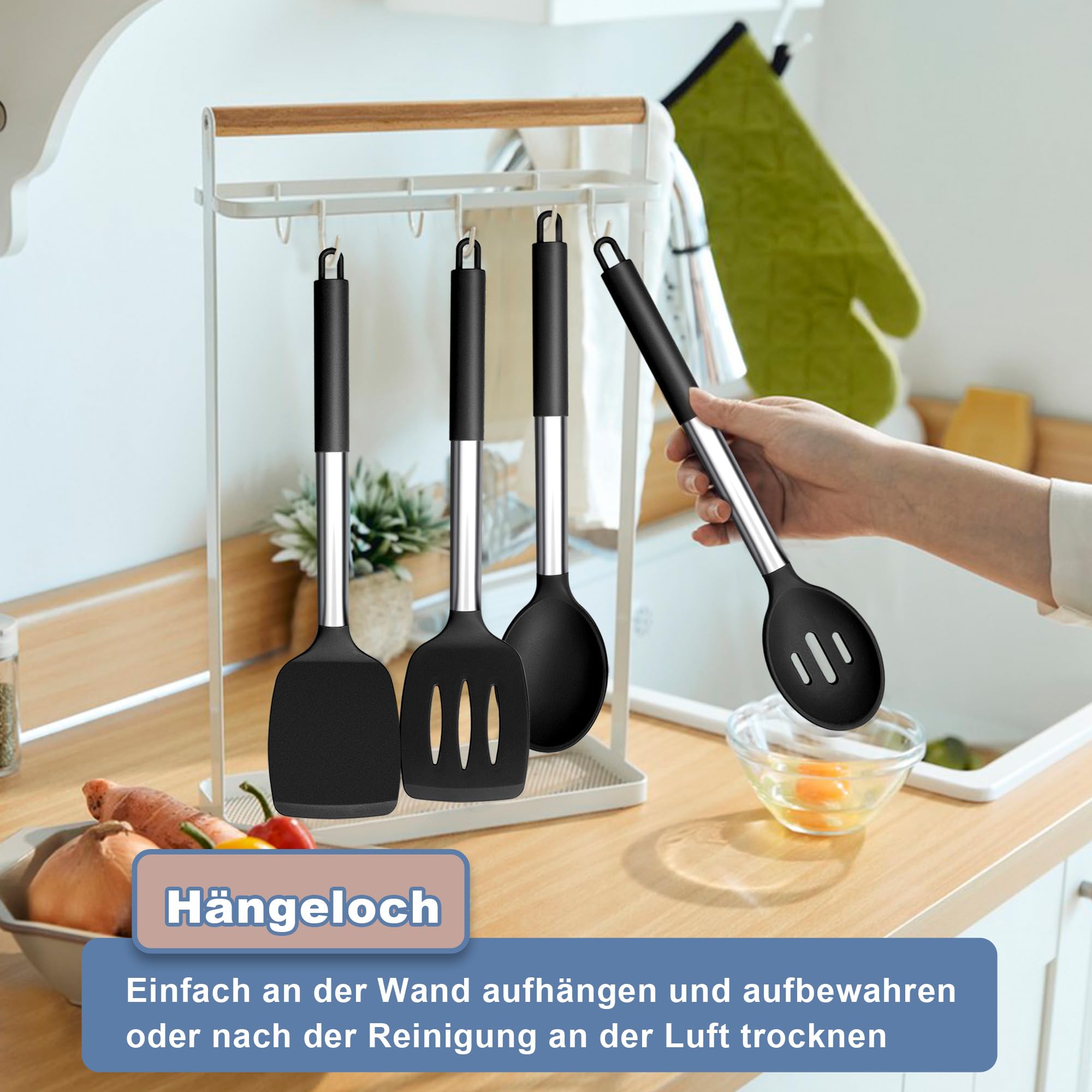 homikit-kitchen-gadgets-k-chenhelfer-set-4tlg-schwarz-silikon image 4