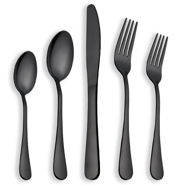 berglander-cutlery-set-besteckset-30-tlg-schwarz-titan-6-personen image 1
