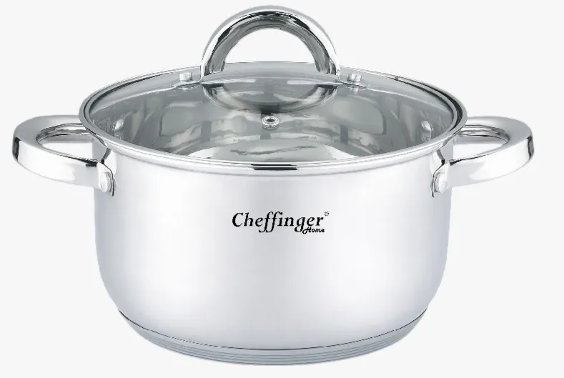 cheffinger-cf-ss24-edelstahltopf-24-cm-mit-deckel image 1