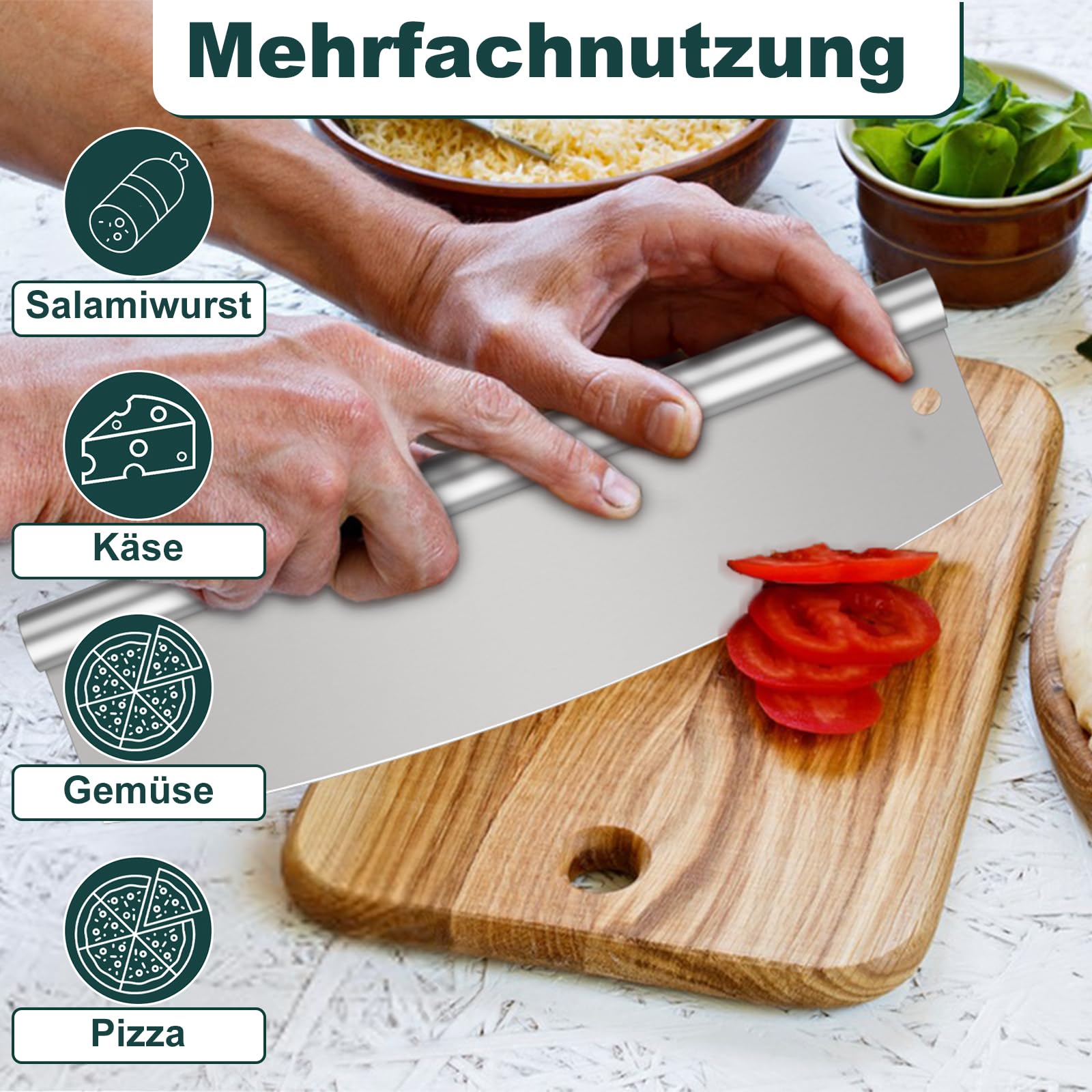 homikit-kitchen-gadgets-pizzaschneider-35cm-edelstahl-wiegemesser image 7