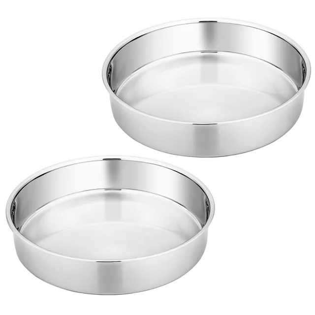 homikit-bakeware-backform-rund-20-cm-2er-set-edelstahl image 1