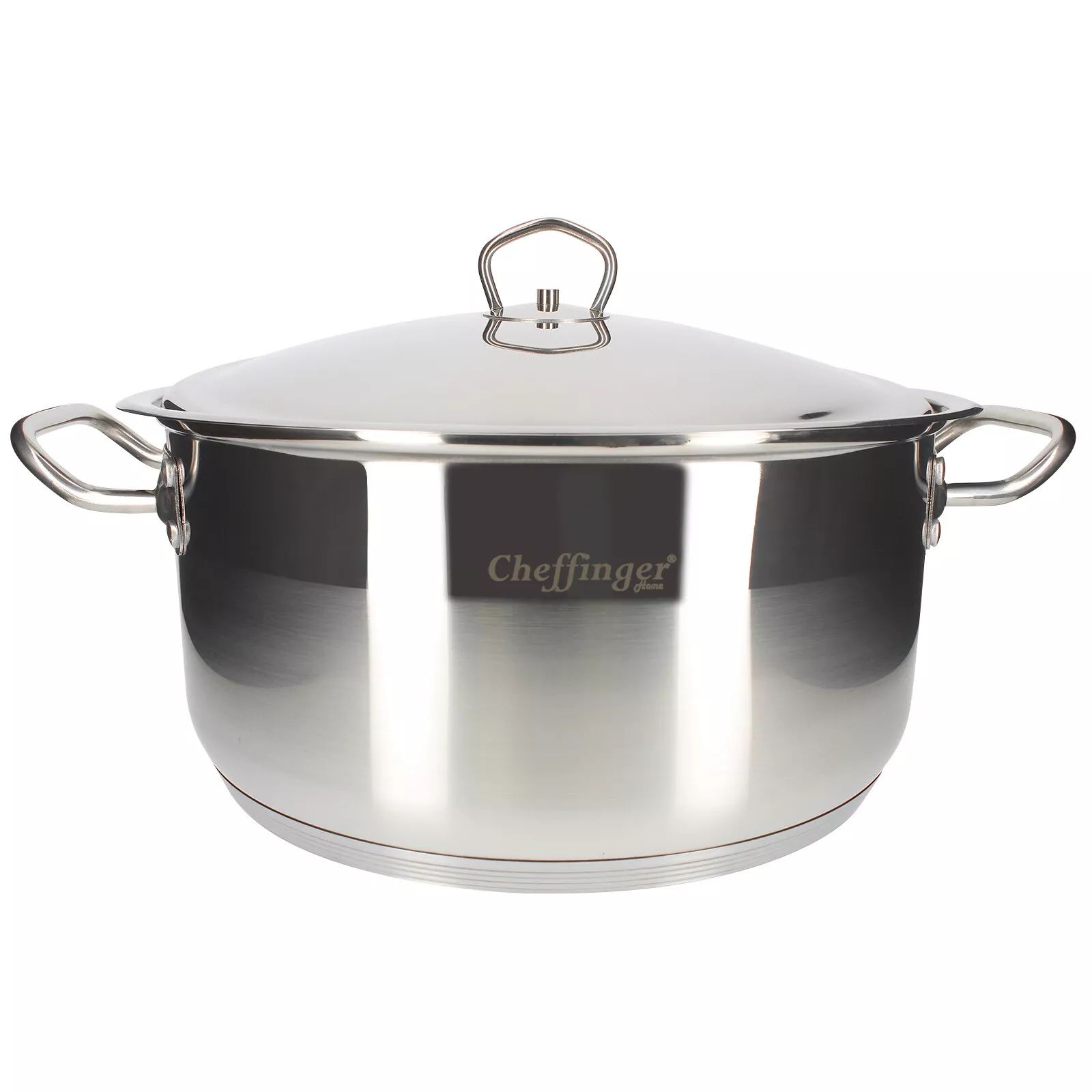 cheffinger-cookware-cf-ss30-sh-edelstahltopf-30-cm image 1