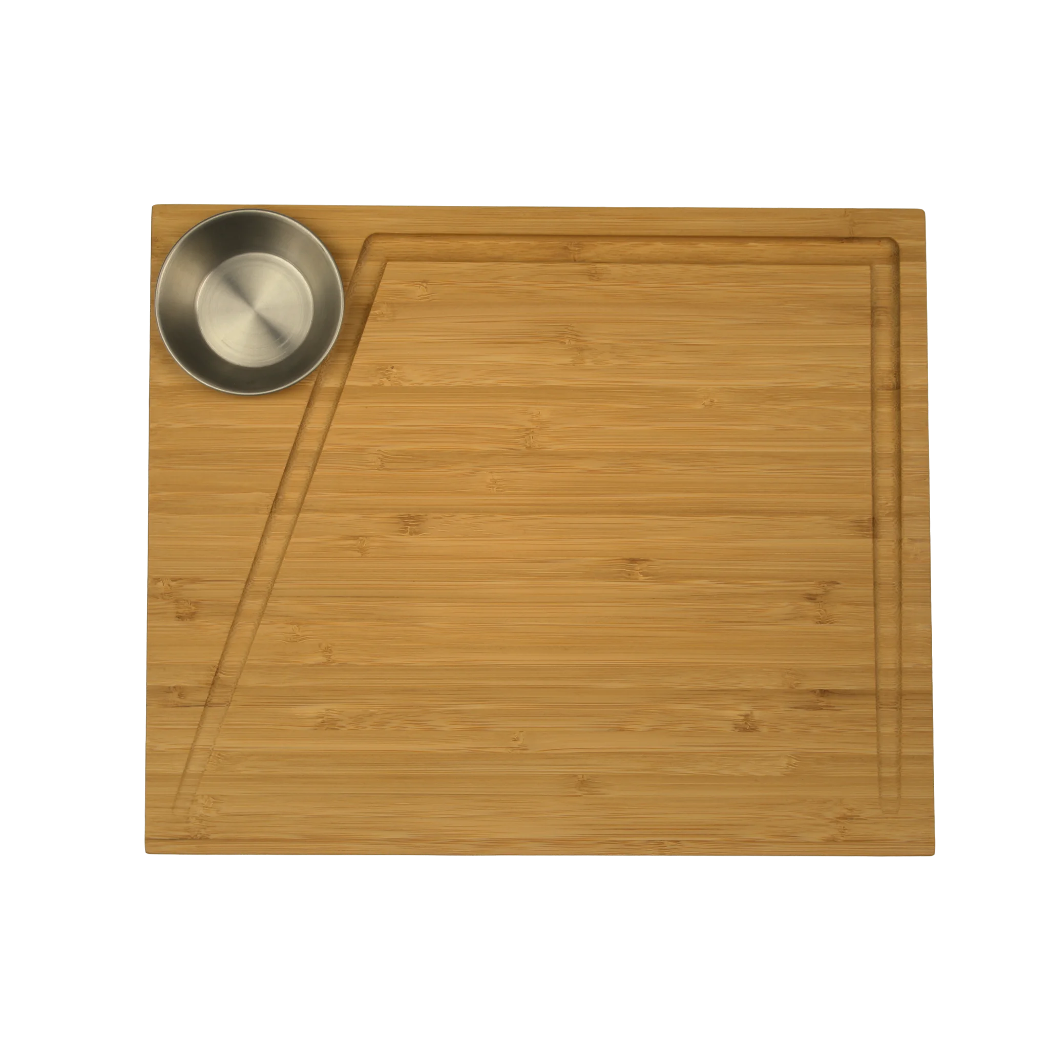 cleenbo-steakboard-bamboo-steakbrett-mit-schale image 1