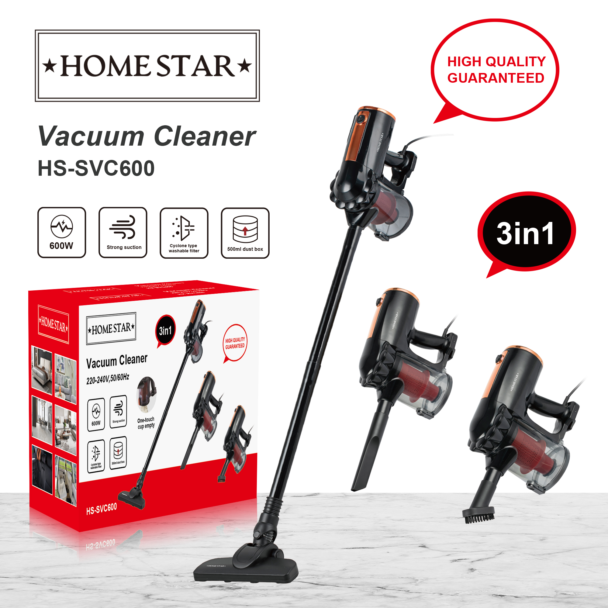 cheffinger-home-appliances-hs-svc600-stabstaubsauger-600-w image 2