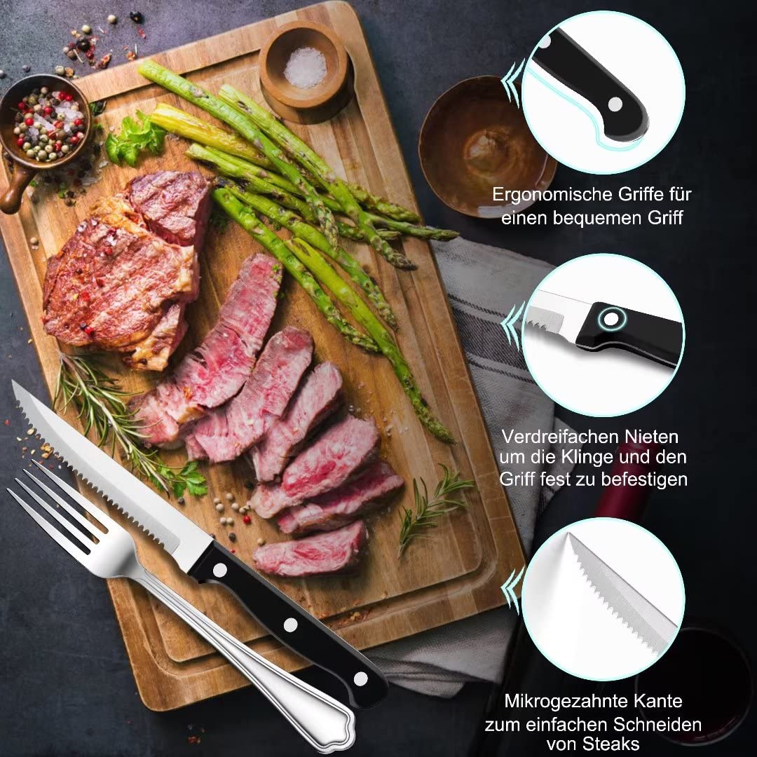 homikit-flatware-besteckset-36-teilig-mit-steakmesser-rund image 4