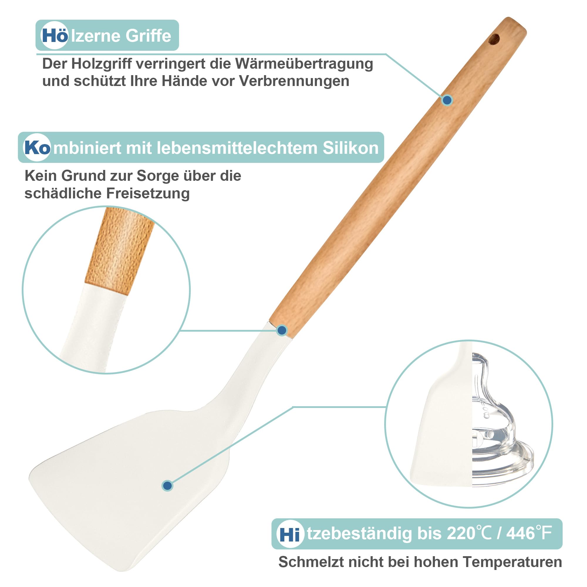 homikit-k-chenhelfer-set-silikon-9-teilig-wei-holzgriff image 3