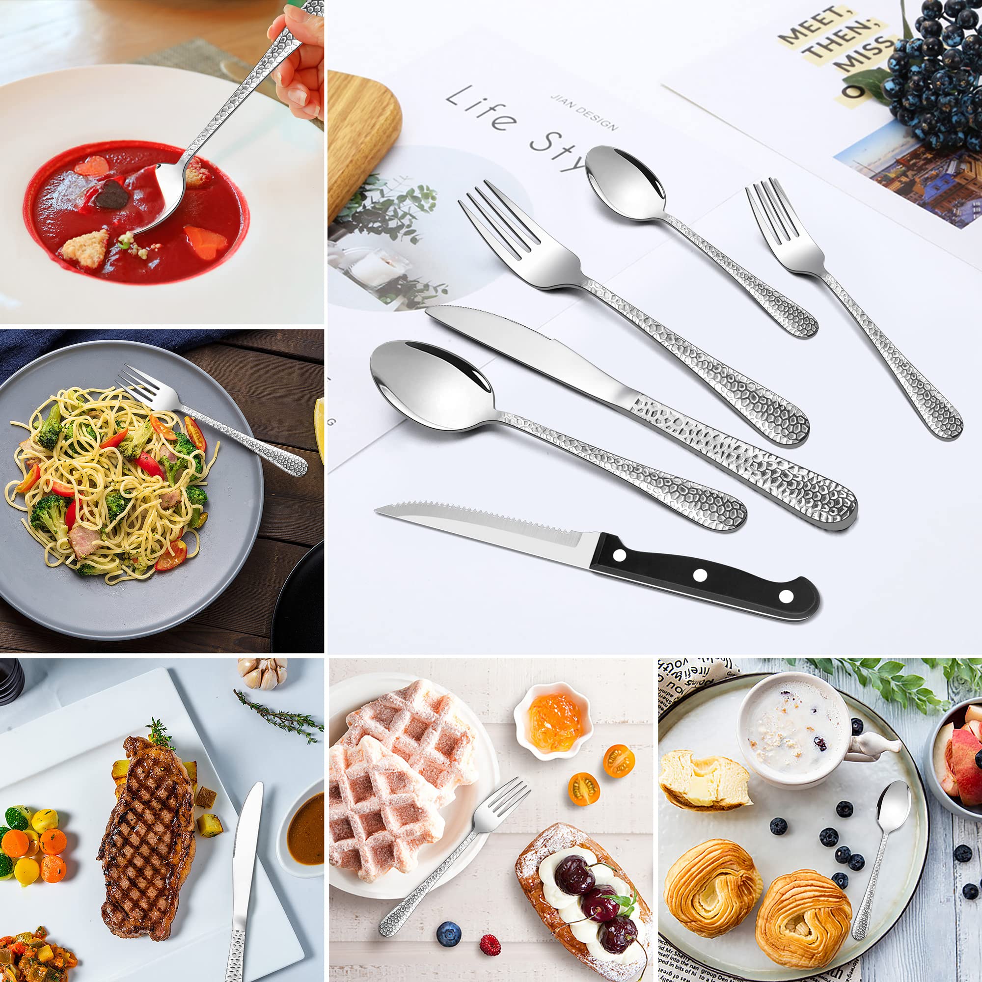 homikit-flatware-besteckset-36-teilig-mit-steakmesser-geh-mmert image 5