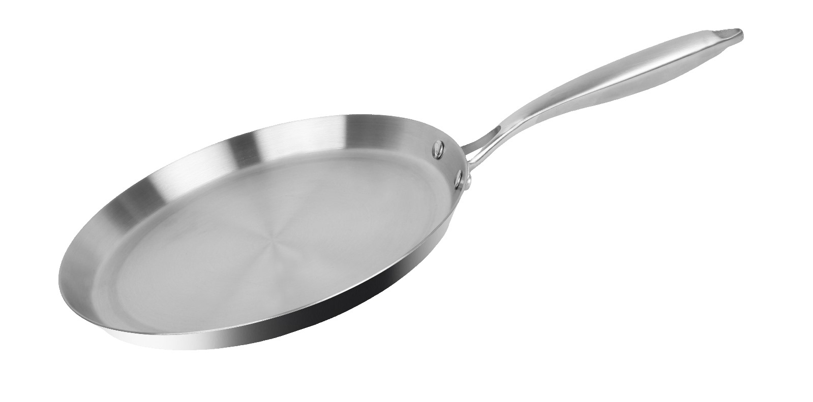cheffinger-cookware-cf-3plyp28-pfanne-28-cm-3-ply-edelstahl image 1