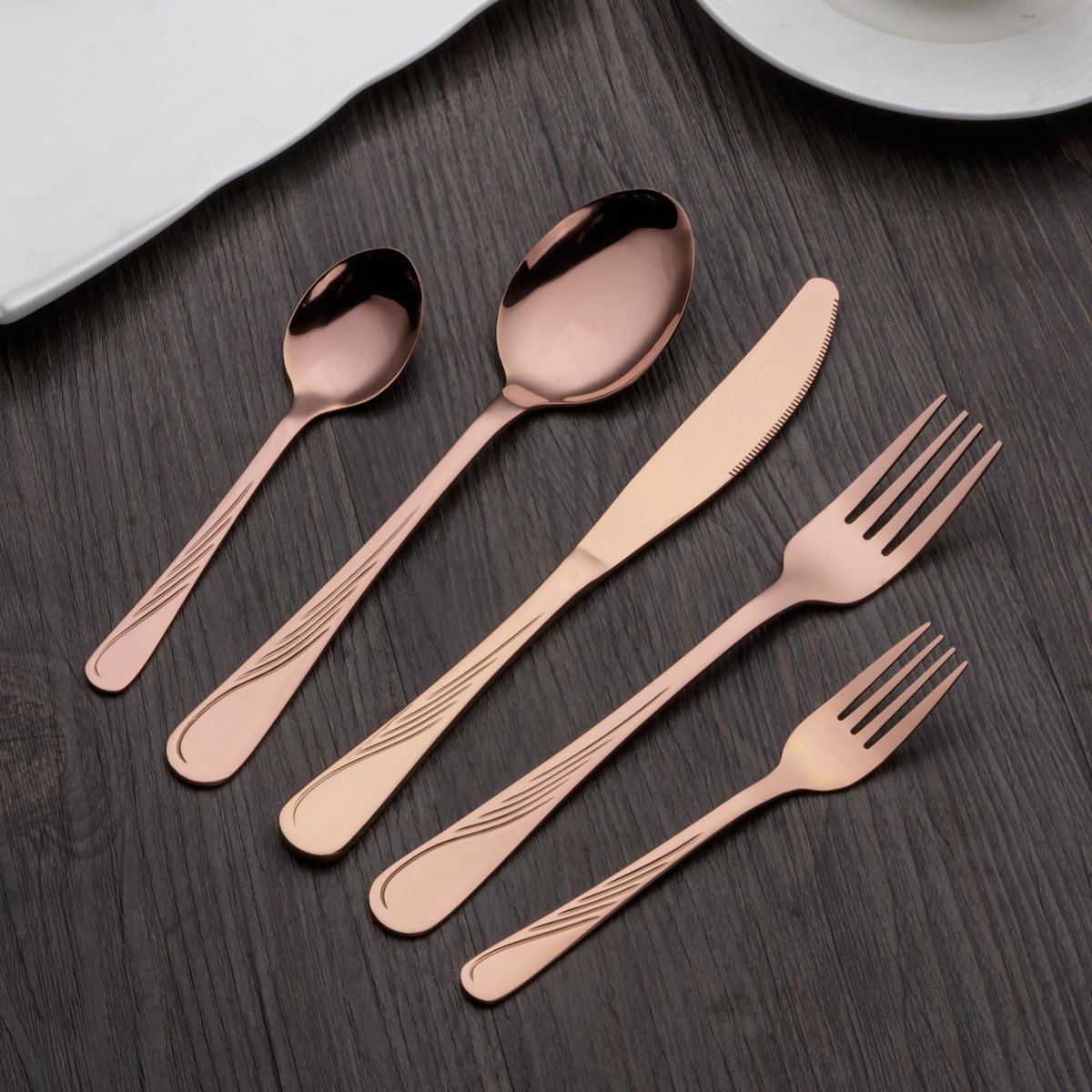 berglander-cutlery-set-besteckset-30-tlg-ros-gold-titan image 2