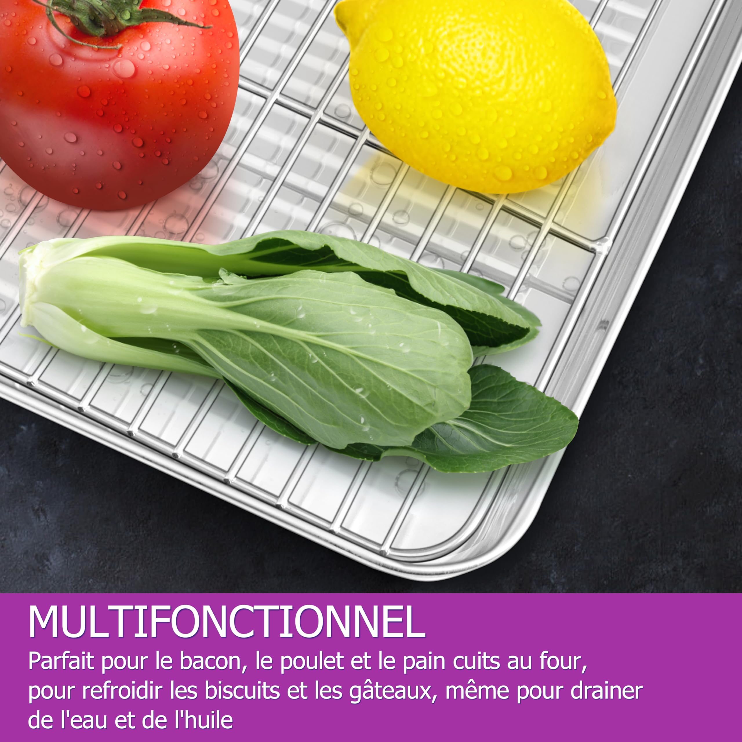 homikit-bakeware-backblech-mit-gitter-23-5cm-mini-edelstahl image 7