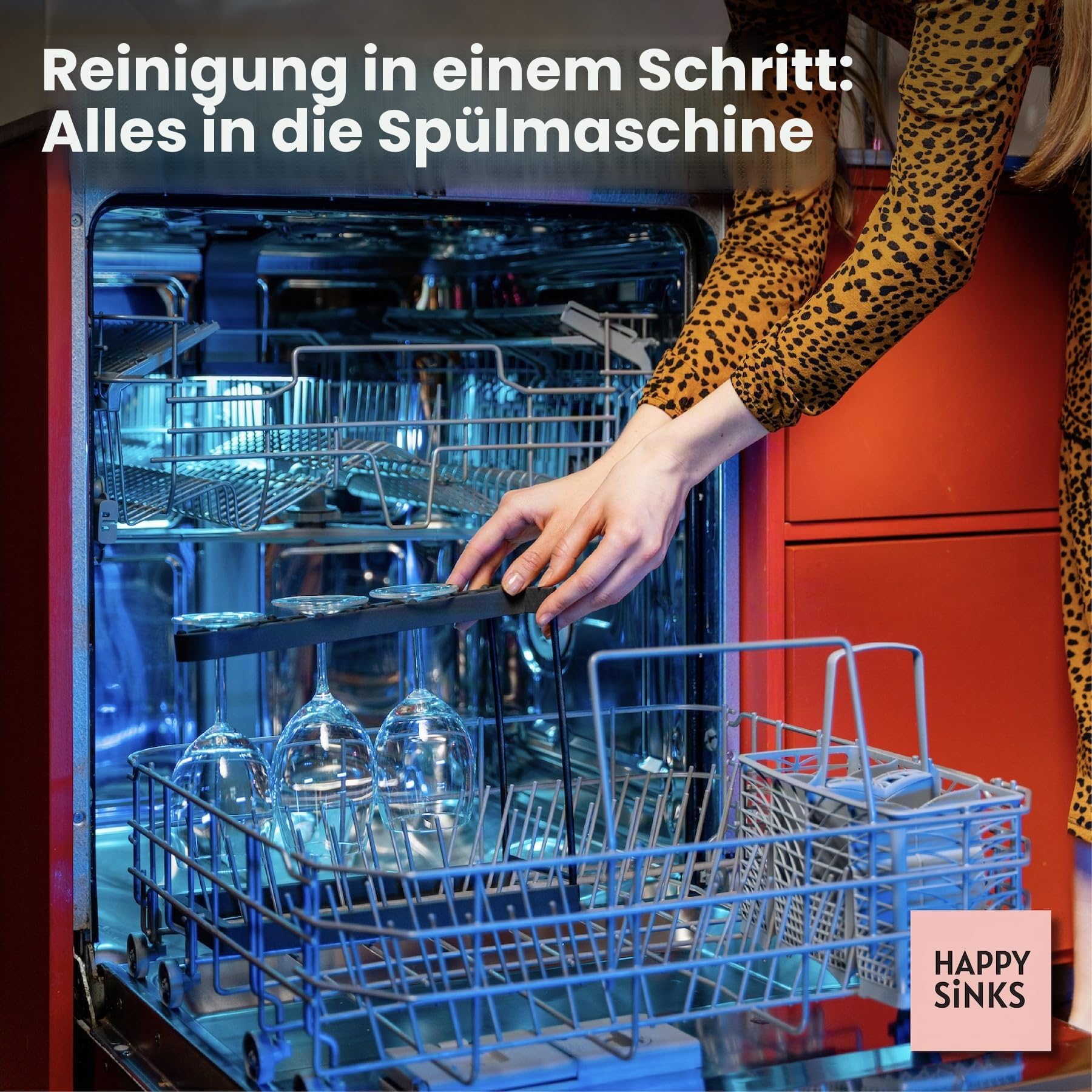 happy-sinks-sink-accessories-weinglashalter-schwarz-3-gl-ser-edelstahl image 2
