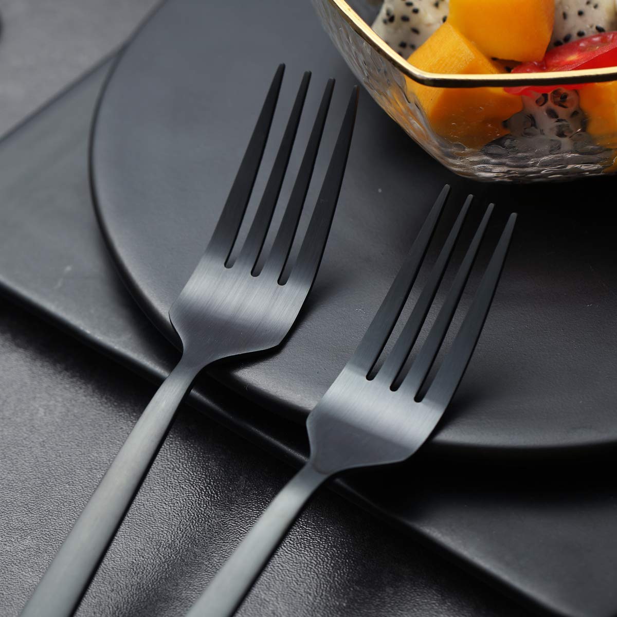 berglander-cutlery-set-besteckset-24tlg-schwarz-matt-f-r-6-personen image 8