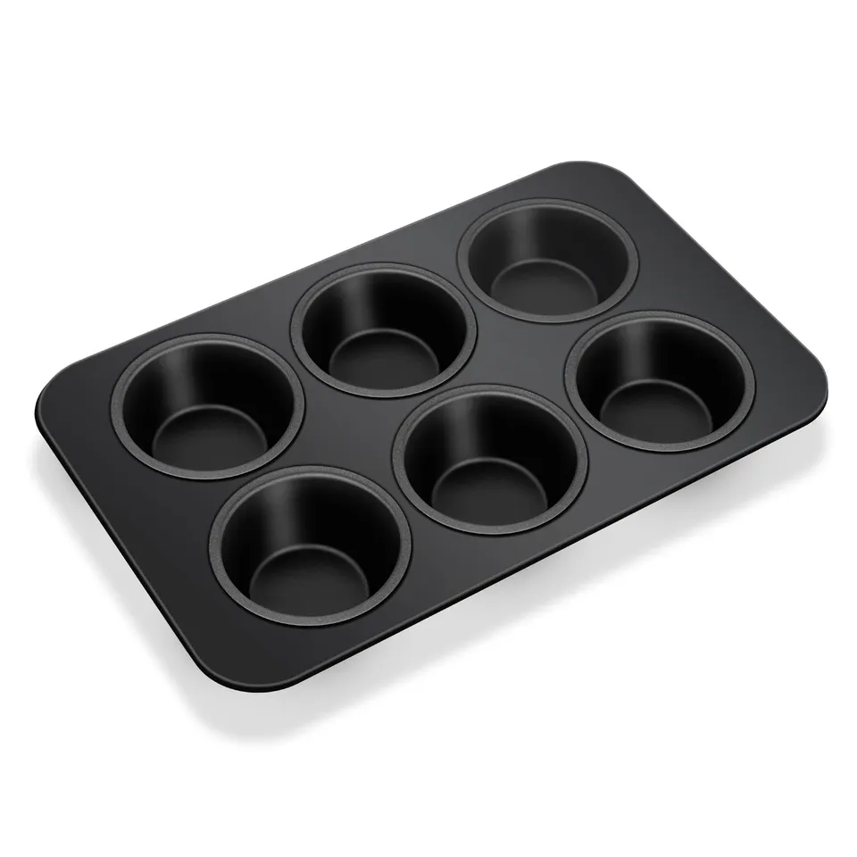 homikit-bakeware-muffinform-edelstahl-6er-antihaft-29cm image 1